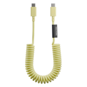 Native Union Pop Cable - kabel USB-C - USB-C, 1,2 m 60W (lemon)