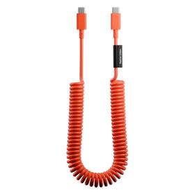 Native Union Pop Cable - kabel USB-C - USB-C, 2,4 m 60W (alarm red)