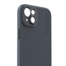 ShiftCam Camera Case with Lens Mount - etui ochronne z mocowaniem do obiektywu do iPhone 15 Plus wspierające ładowanie MagSafe (charcoal)