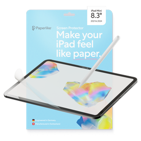 Paperlike 3.0 - folia ochronna imitująca papier do iPad Mini (2021 - 2024) (2szt.)