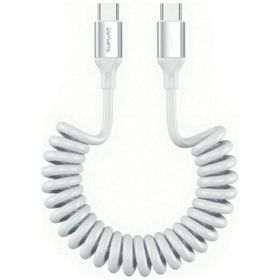 Kabel 4smarts spiralny USB-C do USB-C 100W biały