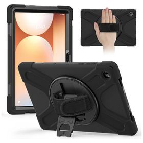 Pancerne etui z uchwytem 4smarts Rugged Case Grip do Samsung Galaxy Tab A11+ czarny