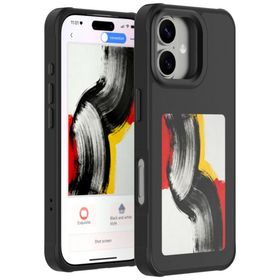 Etui E-Ink 4smarts z wyświetlaczem NFC   Qi2 do iPhone 17 czarny