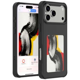 Etui E-Ink 4smarts z wyświetlaczem NFC   Qi2 do iPhone 17 Pro Max czarny