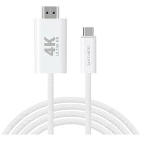 Kabel 4smarts USB-C do HDMI 2m biały