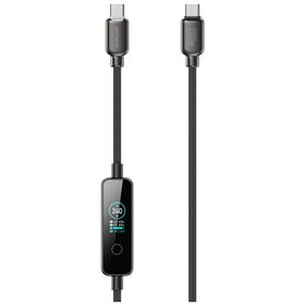 Kabel 4smarts ScreenCord 240W USB-C/USB-C 1.2 m czarny