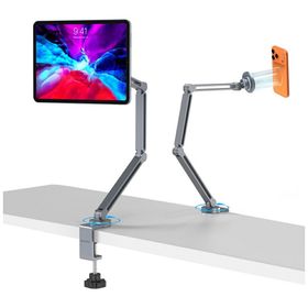Magnetyczny uchwyt na telefon i tablet 4smarts Mount ErgoPro Desk Clamp -szary
