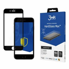 Szkło hartowane 3MK HardGlass Max do     Apple iPhone 8 Plus czarny