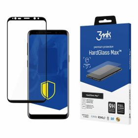 Szkło hartowane 3MK HardGlass Max do Samsung Galaxy S9 Plus czarny
