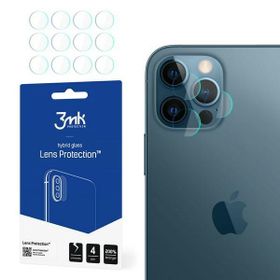 Ochrona na obiektyw aparatu 3MK Lens     Protection do Apple iPhone 12 Pro 4szt