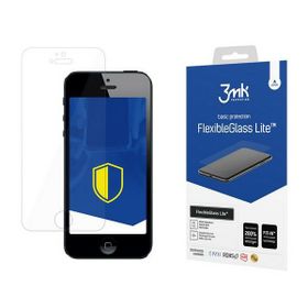 Szkło hybrydowe 3MK FlexibleGlass Lite   do Apple iPhone 5/5/SE