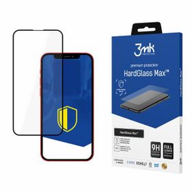 Szkło hartowane 3MK HardGlass Max do     Apple iPhone 13 Pro Max czarny