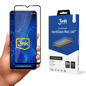 Szkło hartowane 3MK HardGlass Max Lite do Samsung Galaxy M23 5G czarny