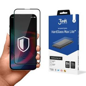 Szkło hartowane 3MK HardGlass Max Lite   do Apple iPhone 14 Pro czarny