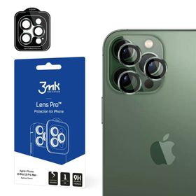 3MK Lens Protection Pro iPhone 13 Pro /13 Pro Max zielony/alphine green Ochrona na obiektyw aparatu z ramką montażową 1szt.