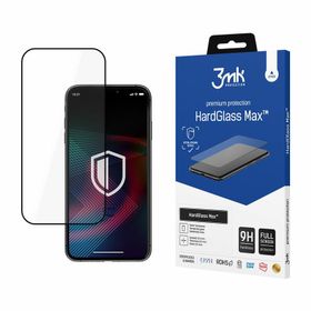 Szkło hartowane 3MK HardGlass Max do     Apple iPhone 14 Pro czarny