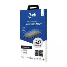 Szkło prywatyzujące 3MK HardGlass Max    Privacy do Apple iPhone 14 Pro czarny