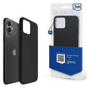 Etui 3MK Silicone Case do Apple iPhone   11 / Xr czarny
