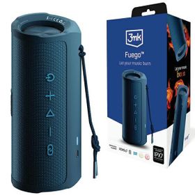 3MK Fuego głośnik bezprzewodowy 30WBluetooth 5.3 TWS IPX7 niebieski/blue