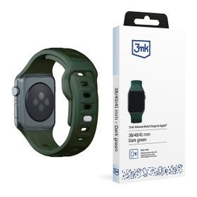 3MK Silicone Watch Strap ciemnozielony/dark green dla Apple Watch 38/40/41mm