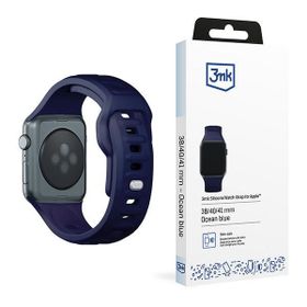 3MK Silicone Watch Strap granatowy/oceanblue dla Apple Watch 38/40/41mm