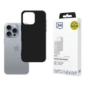 Etui 3MK Matt Case do Apple iPhone 16    Pro Max czarny