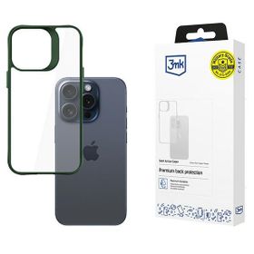Etui 3MK Satin Armor Case+ do Apple      iPhone 15 Pro Max zielony