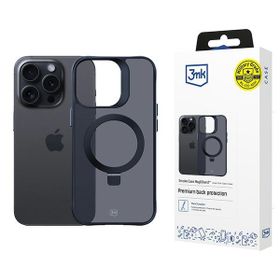 Etui z uchwytem 3MK Smoke Case Mag&Stand do Apple iPhone 15 Pro Max