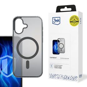 Etui 3MK Frosty MagCase do Apple iPhone  16 Plus czarny