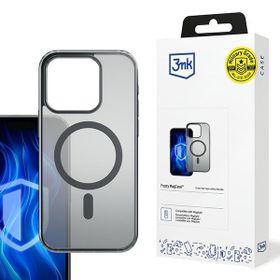 Etui 3MK Frosty MagCase do Apple iPhone  15 Pro Max czarny