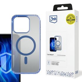 Etui 3MK Frosty MagCase do Apple iPhone  16 Pro niebieski