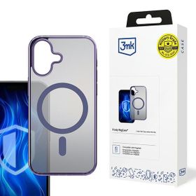 Etui 3MK Frosty MagCase do Apple iPhone  16 fioletowy