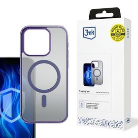 Etui 3MK Frosty MagCase do Apple iPhone  16 Pro fioletowy
