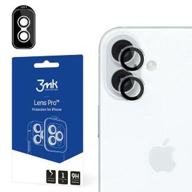 Ochrona na obiektyw aparatu 3MK Lens     Protection Pro do Apple iPhone 16 / 16 Plus przezroczysty