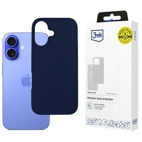 Etui 3MK Silicone Case do Apple iPhone   16 granatowy