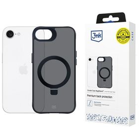 Etui 3MK Smoke Case Mag&Stand do Apple   iPhone 16e / 17e