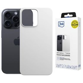 Etui 3MK Hardy MagSilicone do Apple      iPhone 15 Pro Max srebrny