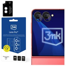 Ochrona na obiektyw aparatu 3MK Lens Protection Pro do Samsung Galaxy Z Flip7 czarny