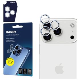 Ochrona na obiektyw aparatu 3MK HARDY    Lens Protection Pro do Apple iPhone 17 Pro / 17 Pro Max srebrny