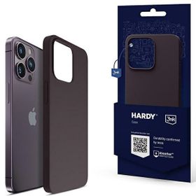 Etui 3MK Hardy Case MagSafe do Apple     iPhone 14 Pro Max fioletowy