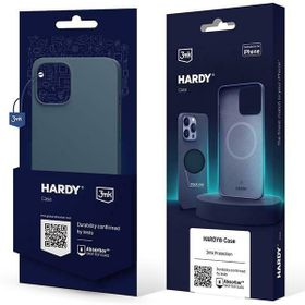 Etui 3MK Hardy Case MagSafe do Apple     iPhone 15 niebieski