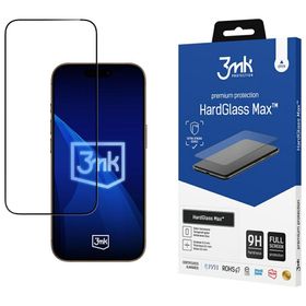 Szkło hartowane 3MK HardGlass Max do     Apple iPhone 17 Pro Max czarny