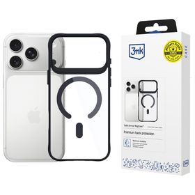 Etui 3MK Satin Armor MagCase do Apple    iPhone 17 Pro przezroczysty