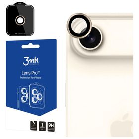 Ochrona na obiektyw aparatu 3MK Lens     Protection Pro do Apple iPhone Air złoty