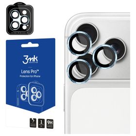 Ochrona na obiektyw aparatu 3MK Lens     Protection Pro do Apple iPhone 17 Pro / 17 Pro Max niebieski
