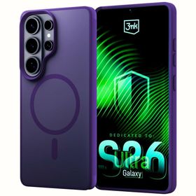 Etui 3MK Smoke MagCase do Samsung Galaxy S26 Ultra fioletowy