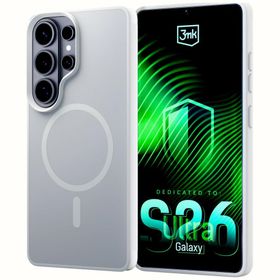 Etui 3MK Smoke MagCase do Samsung Galaxy S26 Ultra biały