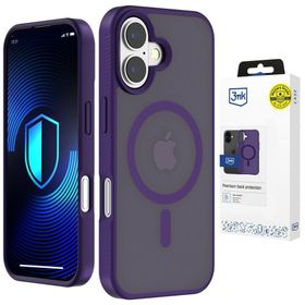 Etui 3MK Smoke MagCase do Apple iPhone   17 fioletowy