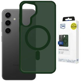 Etui 3MK Smoke MagCase do Samsung Galaxy S25 zielony