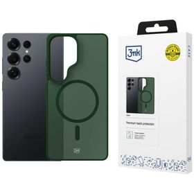 Etui 3MK Smoke MagCase do Samsung Galaxy S25 Ultra zielony